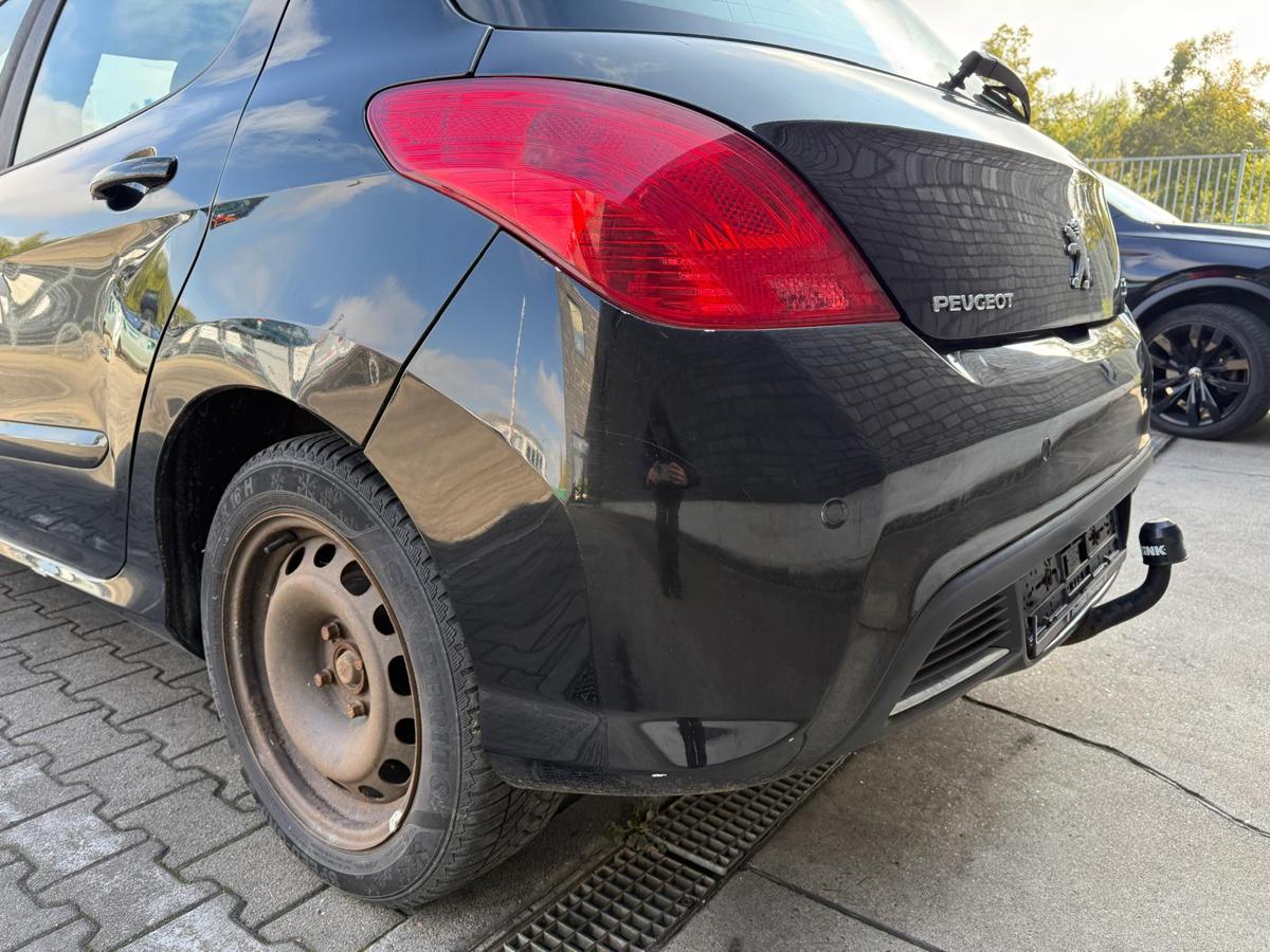 Peugeot 308 I original Stoßstange Stoßfänger hinten KTV Schwarz Perla Nera BJ09